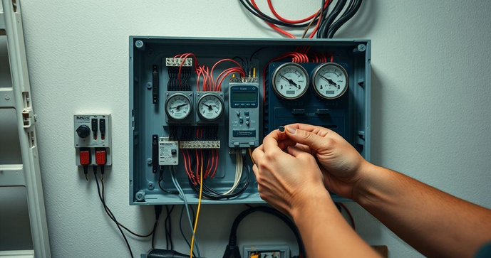 Montagem de Quadro de Medidores Simplificada