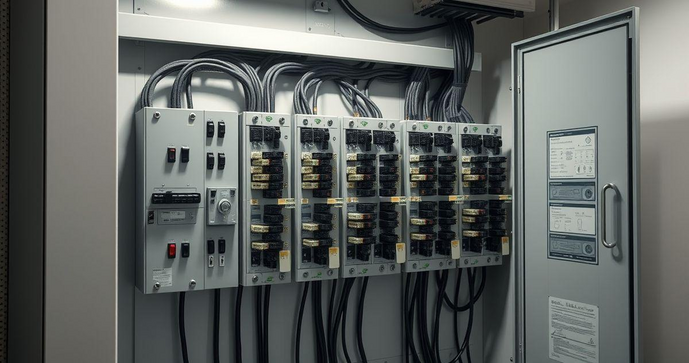 Painel elétrico completo e suas funcionalidades essenciais