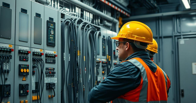 Instala&ccedil;&atilde;o el&eacute;trica industrial: guia completo para projetos seguros e eficientes