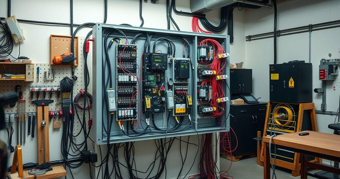 Montagem de painel el&eacute;trico: guia pr&aacute;tico para iniciantes