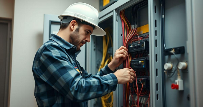 Montador de quadros el&eacute;tricos: encontre o profissional ideal para sua obra